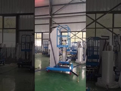 Aluminiumowa platforma podnośna bezpieczna samobieżna pojedyncza podnośnica z ochroną przed przeciążeniem